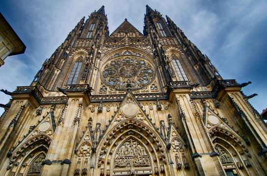 Saint Vitus Cathedral. Prague