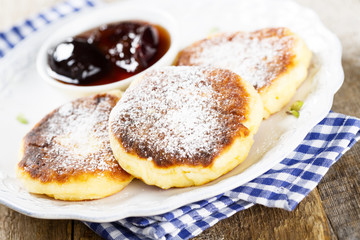 Cottage cheese pancakes