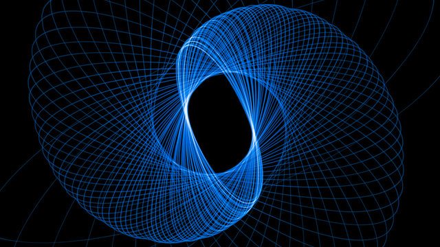 Blue Light painting