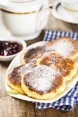 Cottage cheese pancakes