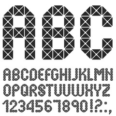 Mosaic original Alphabet