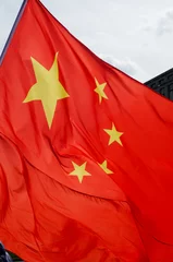 Fotobehang china flag © Sarka