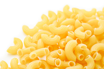 macaroni pasta close up.