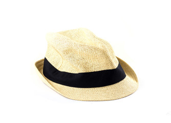 hat wooden isolate is on white background