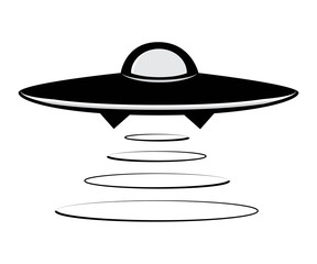 UFO spaceship vector