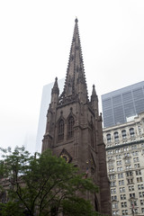 Fototapeta na wymiar Chiesa della Trinità - New York