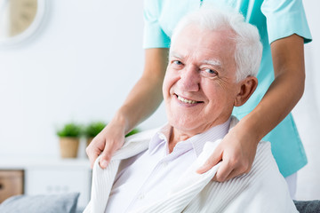 Obraz premium It's good when somebody takes care of you...