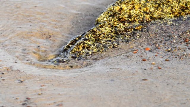 sanfte Brandung der Ostsee 