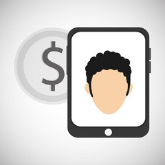 Digital Marketing design. Communication concept. Colorful illust , vector graphic