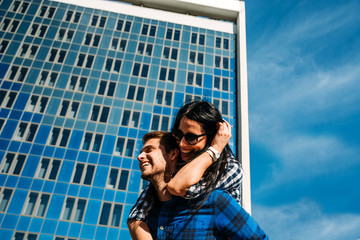 man and woman to spend time together