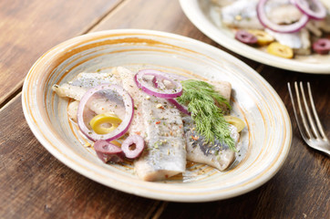 Herring fillets