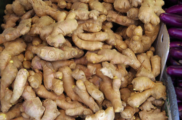 Ginger pile background