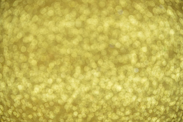 defocused abstract golden lights background