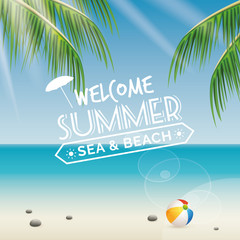 Summer Vacation label