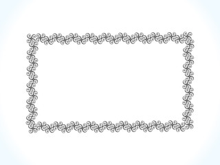 abstract artistic border