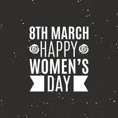 Fototapeta na wymiar Happy Women Day