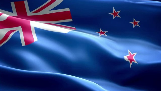 New Zeland national flag. Infinite loop. New effect and different lightining.