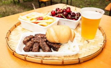 Eating to the Cherry Festival