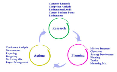 Research-planning-action Process