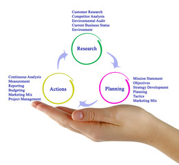 Research-planning-action Process