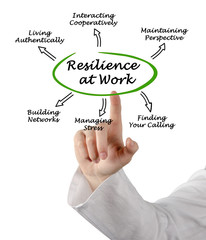 Diagram of Resilience at Work