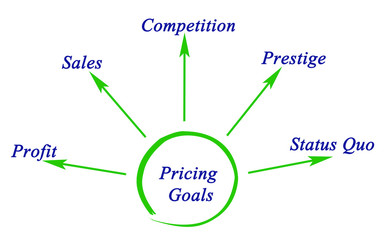 Diagram of Pricing Goals