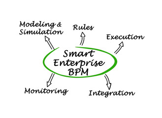 diagram of Smart Enterprise BPM