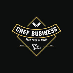 Vintage Restaurant and Cafe label