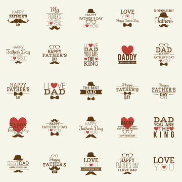 father day  labels