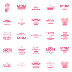 Mother Day labels