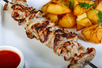 Chicken skewer