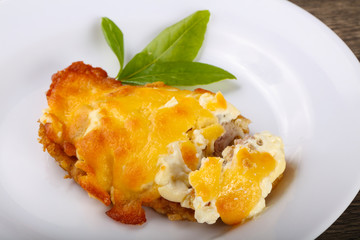 Baked pork