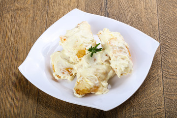 Baked perch