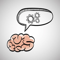 Idea design. sketch icon. White background , vector