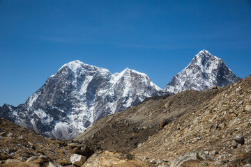 Fototapeta na wymiar Panorama Himalayas