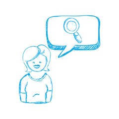 Social media design. Multimedia icon. White background , vector