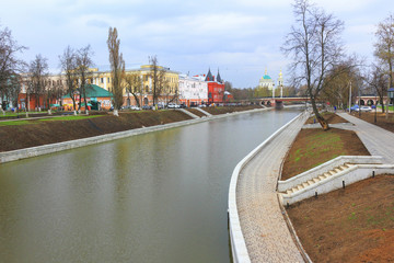 On the embankment of the river Orlik