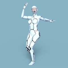 女性ロボット
