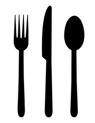 Fork, Knife and Spoon