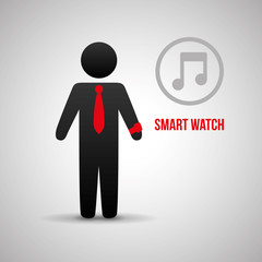 Smart device design. Gadget icon. Isolated illustration , vector