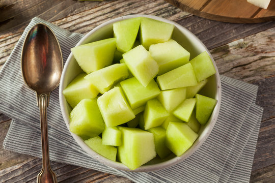 Green Organic Honeydew Melon