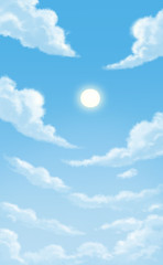 Beautiful daytime sky