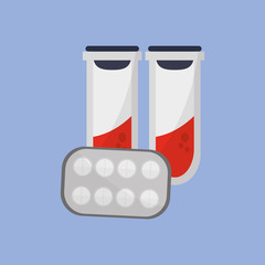 Medical care design. Health care icon. Flat illustration , vector