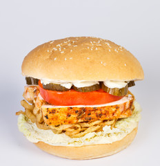 The perfect hamburger.