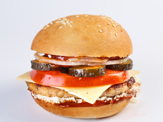 The perfect hamburger.