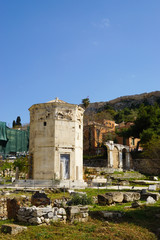 Fototapeta na wymiar Tower of the Winds in Athens,Greece.