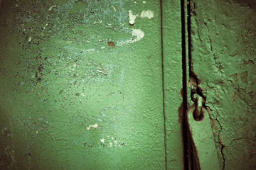 Rusty grunge metal texture with filters and effects photo set.