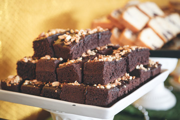 Sweets pastries background