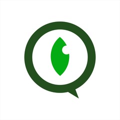 Chat vector logo icon