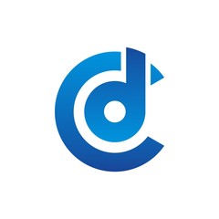 CD initial logo
